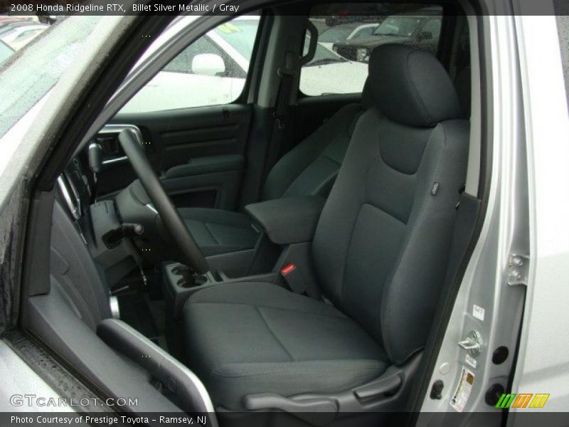 Billet Silver Metallic / Gray 2008 Honda Ridgeline RTX