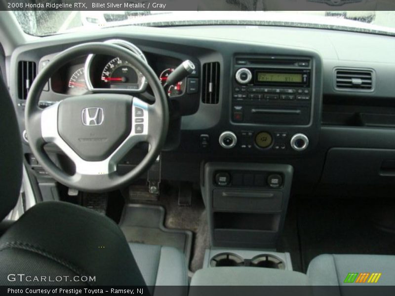 Billet Silver Metallic / Gray 2008 Honda Ridgeline RTX