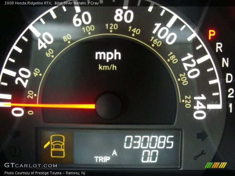 Billet Silver Metallic / Gray 2008 Honda Ridgeline RTX