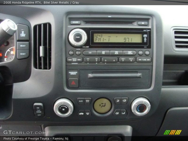 Billet Silver Metallic / Gray 2008 Honda Ridgeline RTX