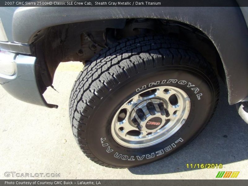 Stealth Gray Metallic / Dark Titanium 2007 GMC Sierra 2500HD Classic SLE Crew Cab