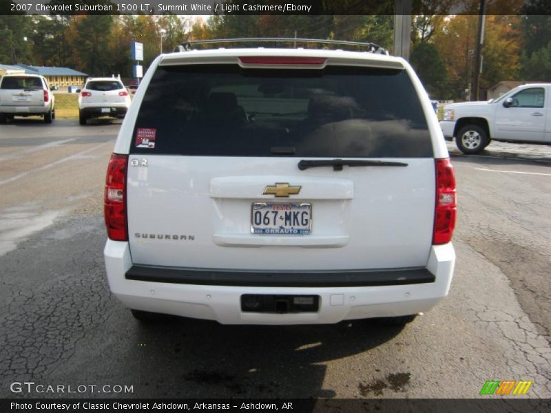 Summit White / Light Cashmere/Ebony 2007 Chevrolet Suburban 1500 LT