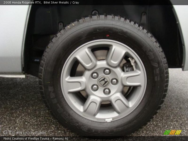 Billet Silver Metallic / Gray 2008 Honda Ridgeline RTX
