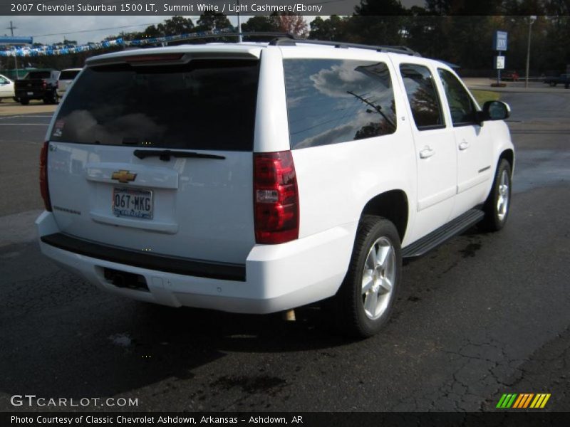 Summit White / Light Cashmere/Ebony 2007 Chevrolet Suburban 1500 LT