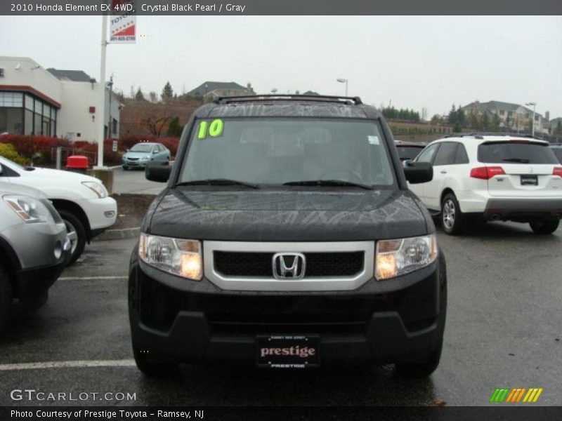 Crystal Black Pearl / Gray 2010 Honda Element EX 4WD