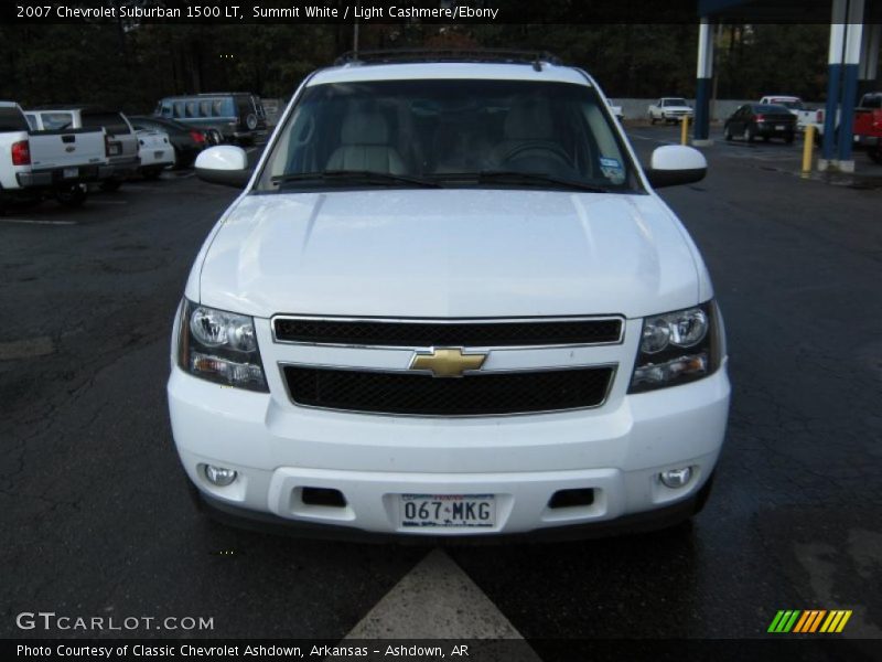 Summit White / Light Cashmere/Ebony 2007 Chevrolet Suburban 1500 LT