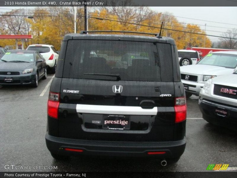 Crystal Black Pearl / Gray 2010 Honda Element EX 4WD