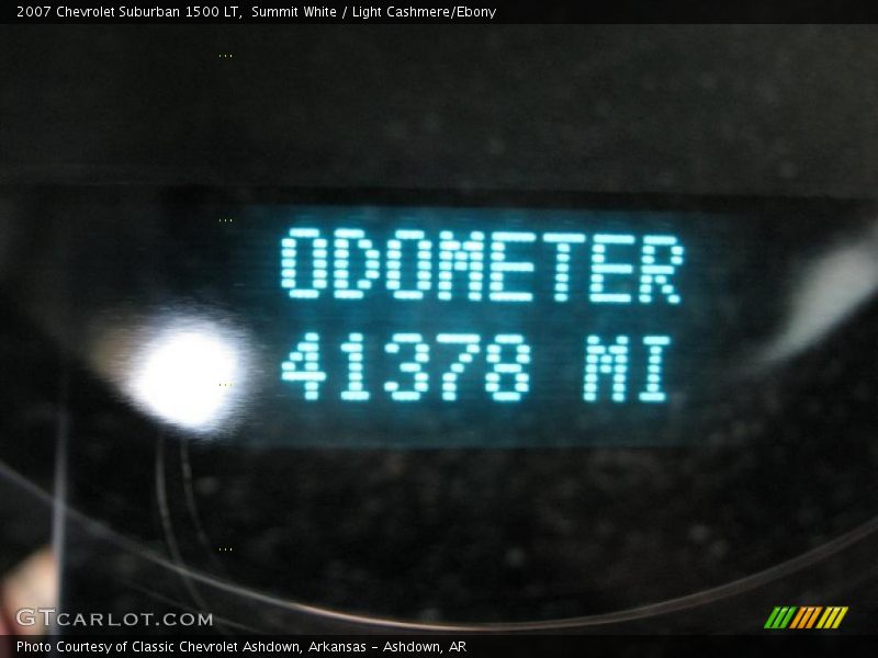 Summit White / Light Cashmere/Ebony 2007 Chevrolet Suburban 1500 LT