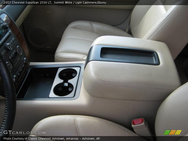 Summit White / Light Cashmere/Ebony 2007 Chevrolet Suburban 1500 LT