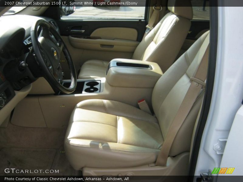 Summit White / Light Cashmere/Ebony 2007 Chevrolet Suburban 1500 LT