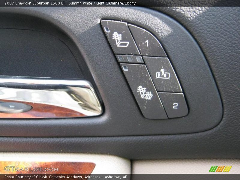 Summit White / Light Cashmere/Ebony 2007 Chevrolet Suburban 1500 LT