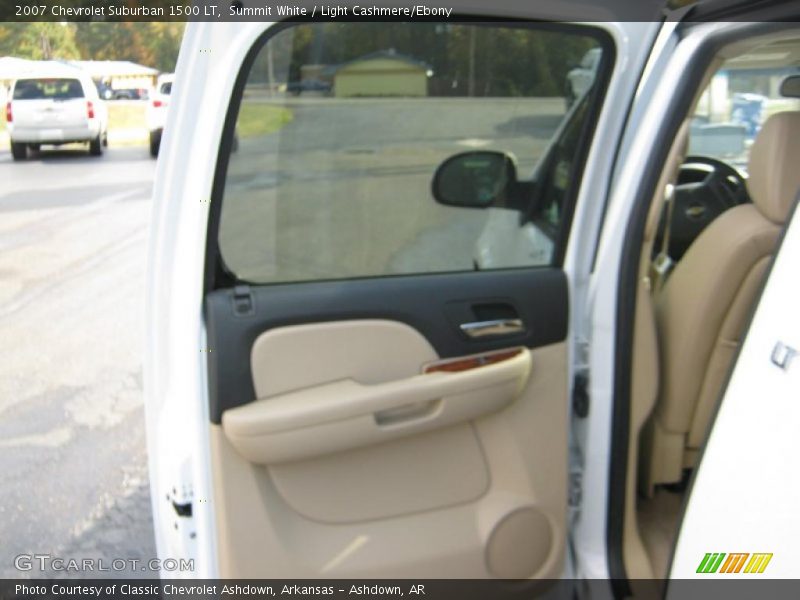 Summit White / Light Cashmere/Ebony 2007 Chevrolet Suburban 1500 LT