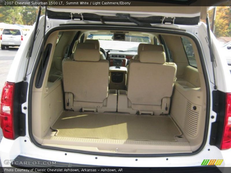 Summit White / Light Cashmere/Ebony 2007 Chevrolet Suburban 1500 LT