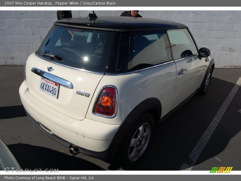 Pepper White / Grey/Carbon Black 2007 Mini Cooper Hardtop