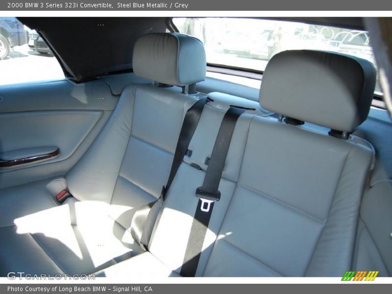 Steel Blue Metallic / Grey 2000 BMW 3 Series 323i Convertible