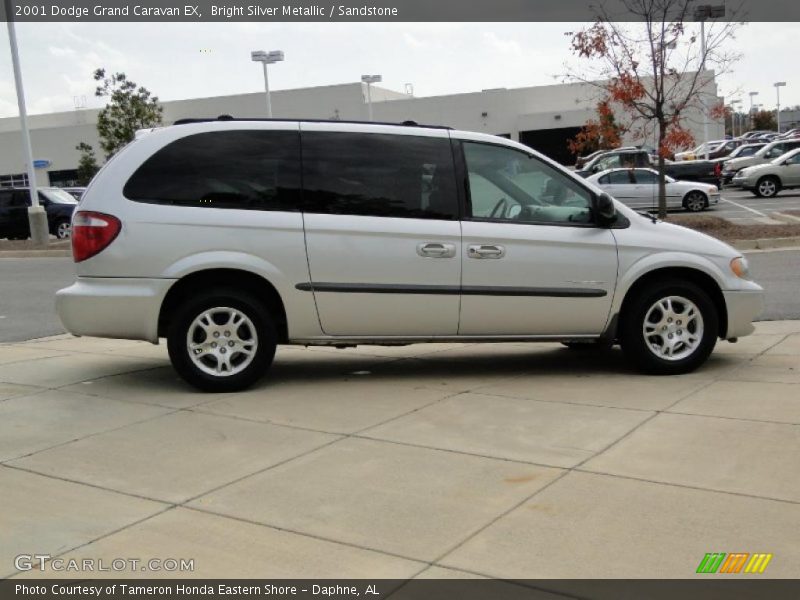 Bright Silver Metallic / Sandstone 2001 Dodge Grand Caravan EX