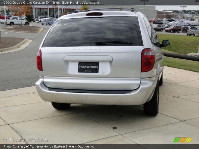 Bright Silver Metallic / Sandstone 2001 Dodge Grand Caravan EX