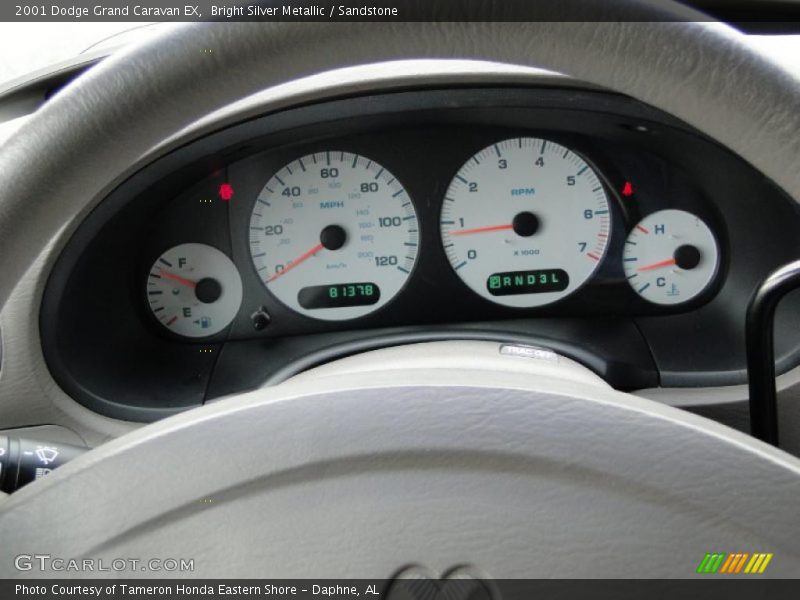  2001 Grand Caravan EX EX Gauges