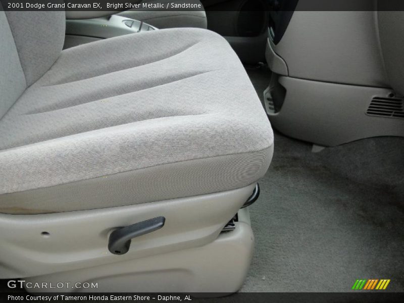 Bright Silver Metallic / Sandstone 2001 Dodge Grand Caravan EX