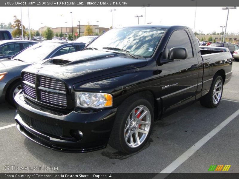 Front 3/4 View of 2005 Ram 1500 SRT-10 Regular Cab