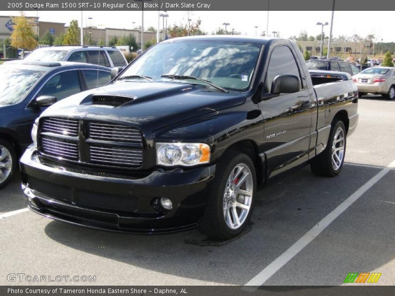 Front 3/4 View of 2005 Ram 1500 SRT-10 Regular Cab