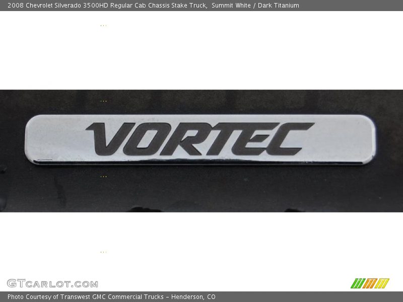  2008 Silverado 3500HD Regular Cab Chassis Stake Truck Logo
