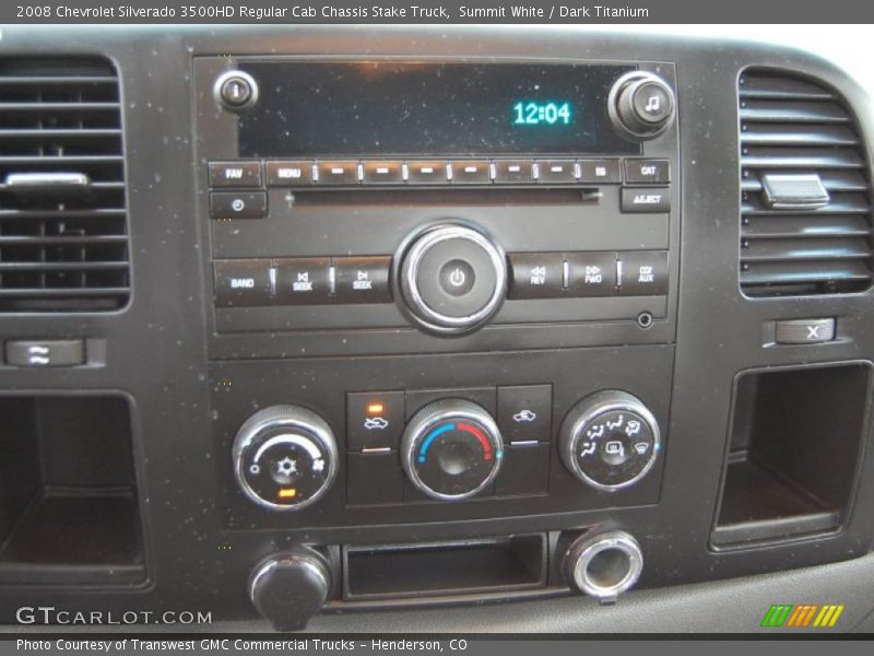 Controls of 2008 Silverado 3500HD Regular Cab Chassis Stake Truck