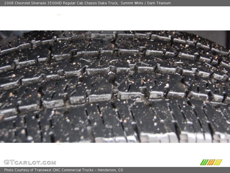 Summit White / Dark Titanium 2008 Chevrolet Silverado 3500HD Regular Cab Chassis Stake Truck