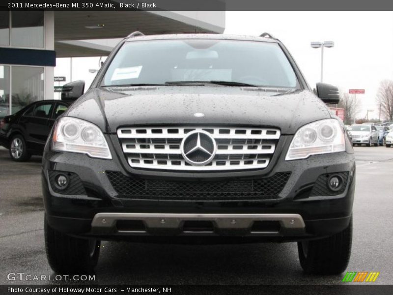 Black / Black 2011 Mercedes-Benz ML 350 4Matic