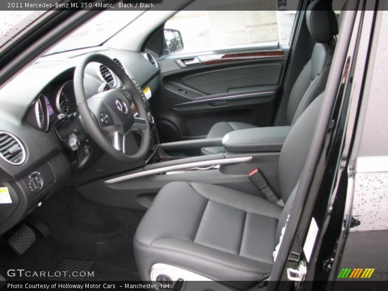Black / Black 2011 Mercedes-Benz ML 350 4Matic
