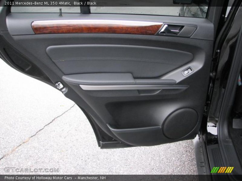 Black / Black 2011 Mercedes-Benz ML 350 4Matic