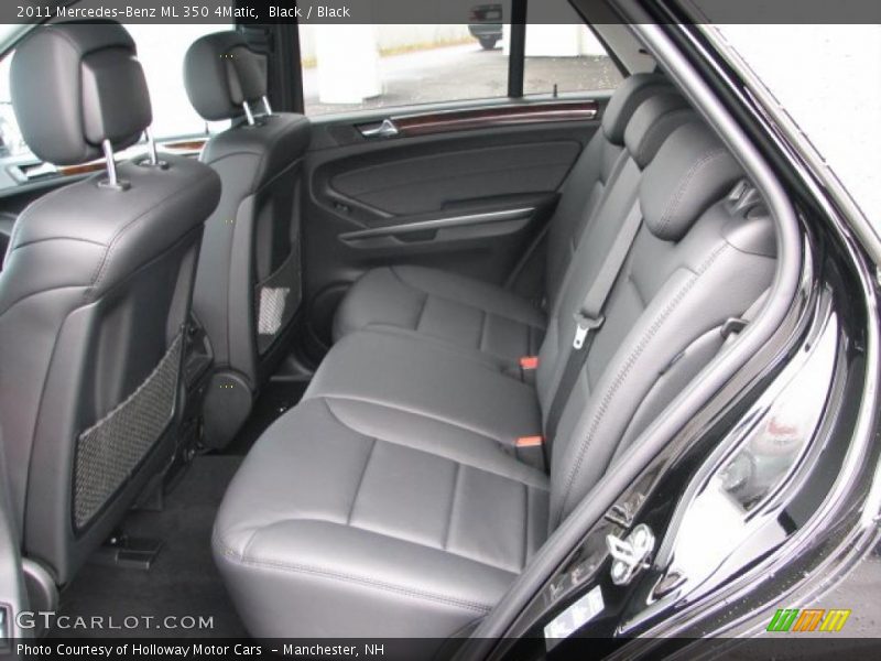 2011 ML 350 4Matic Black Interior