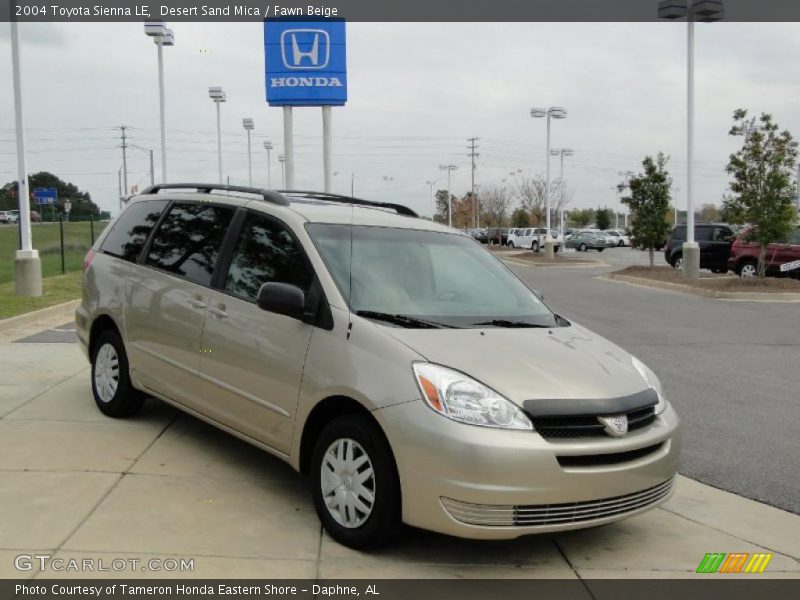 Desert Sand Mica / Fawn Beige 2004 Toyota Sienna LE
