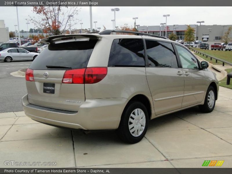 Desert Sand Mica / Fawn Beige 2004 Toyota Sienna LE