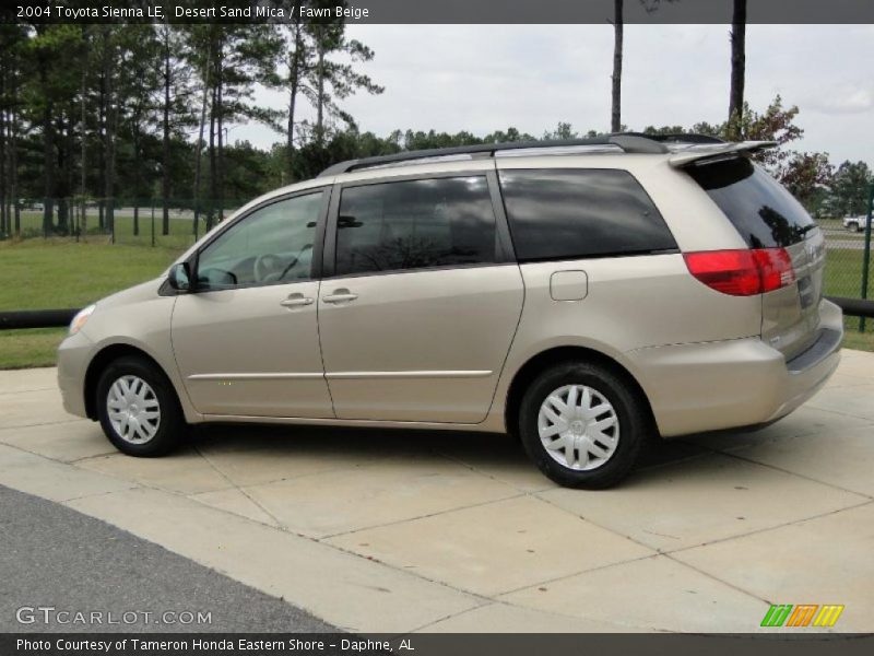 Desert Sand Mica / Fawn Beige 2004 Toyota Sienna LE