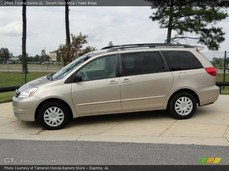 Desert Sand Mica / Fawn Beige 2004 Toyota Sienna LE