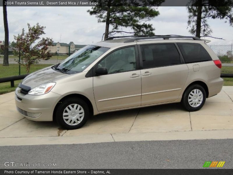 Desert Sand Mica / Fawn Beige 2004 Toyota Sienna LE