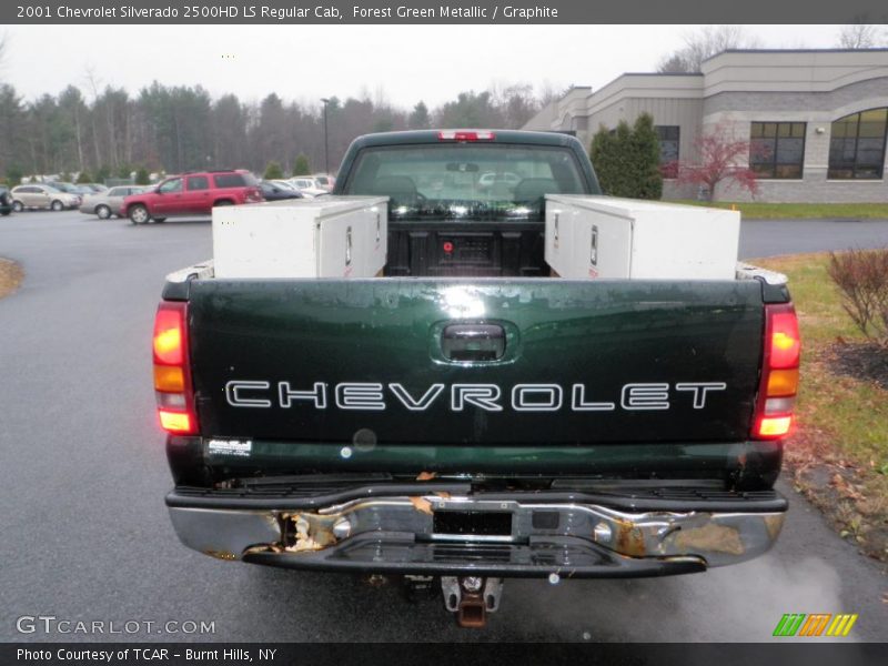 Forest Green Metallic / Graphite 2001 Chevrolet Silverado 2500HD LS Regular Cab
