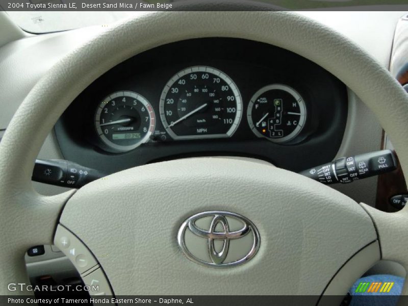 Desert Sand Mica / Fawn Beige 2004 Toyota Sienna LE