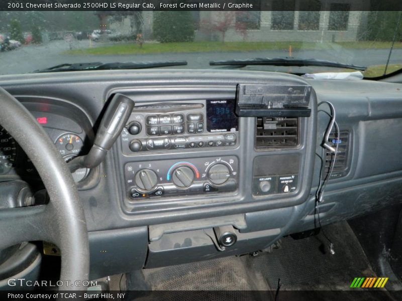 Forest Green Metallic / Graphite 2001 Chevrolet Silverado 2500HD LS Regular Cab