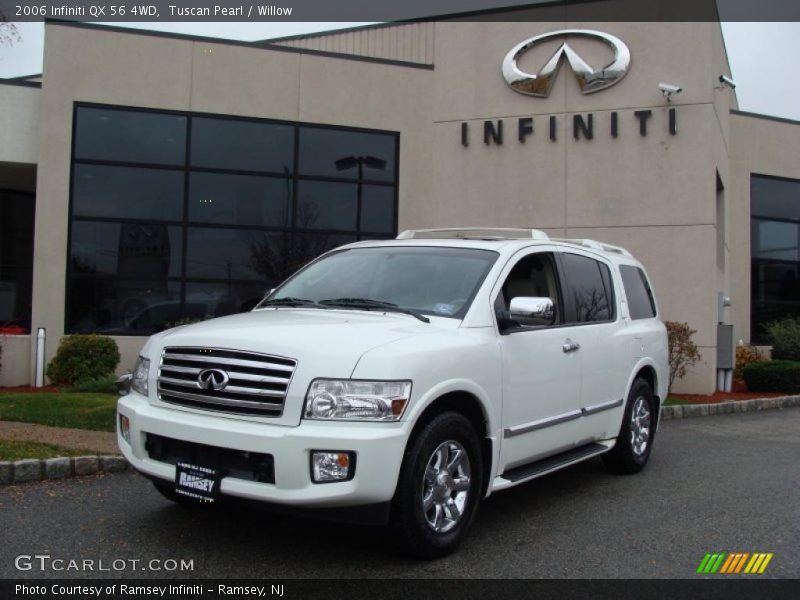 Tuscan Pearl / Willow 2006 Infiniti QX 56 4WD