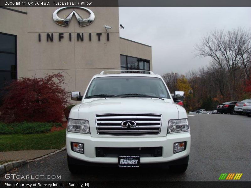 Tuscan Pearl / Willow 2006 Infiniti QX 56 4WD