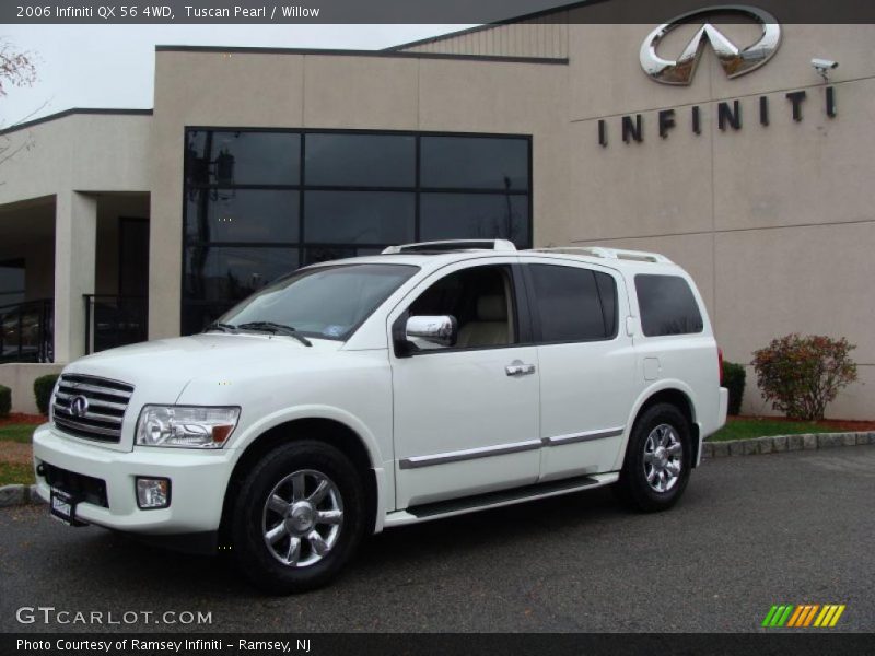 Tuscan Pearl / Willow 2006 Infiniti QX 56 4WD