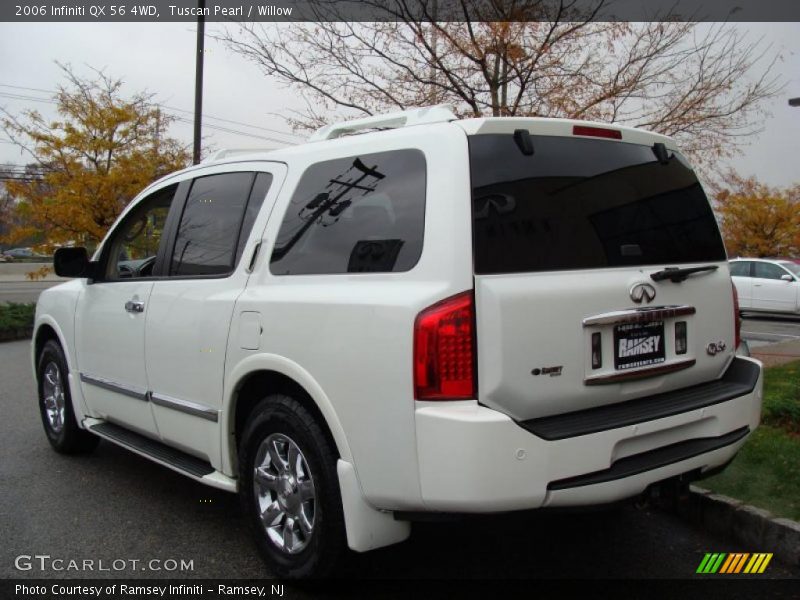 Tuscan Pearl / Willow 2006 Infiniti QX 56 4WD