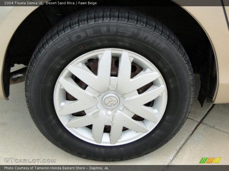 Desert Sand Mica / Fawn Beige 2004 Toyota Sienna LE