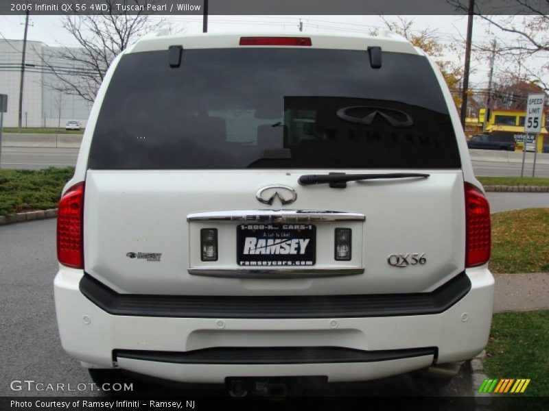 Tuscan Pearl / Willow 2006 Infiniti QX 56 4WD