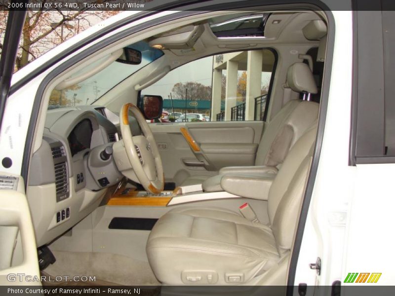 Tuscan Pearl / Willow 2006 Infiniti QX 56 4WD