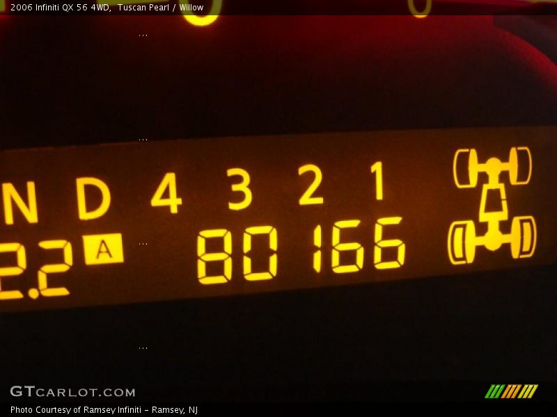 Tuscan Pearl / Willow 2006 Infiniti QX 56 4WD
