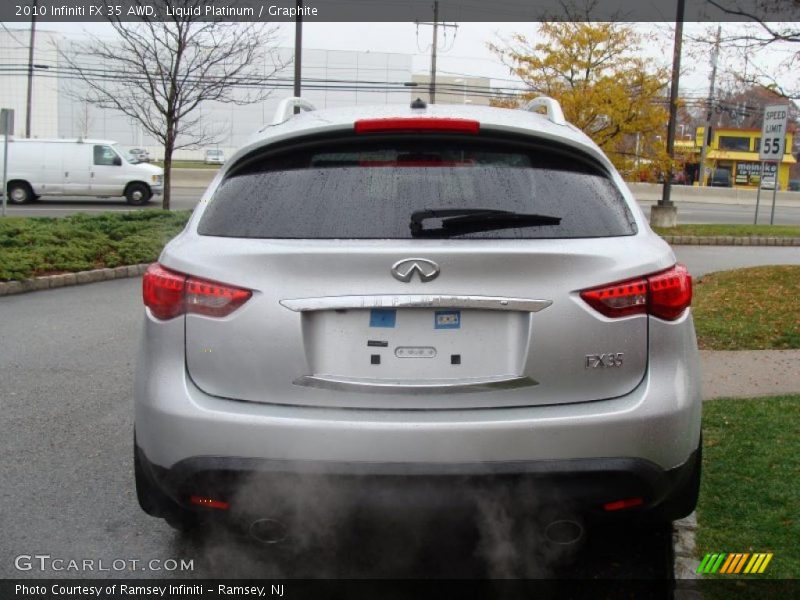 Liquid Platinum / Graphite 2010 Infiniti FX 35 AWD