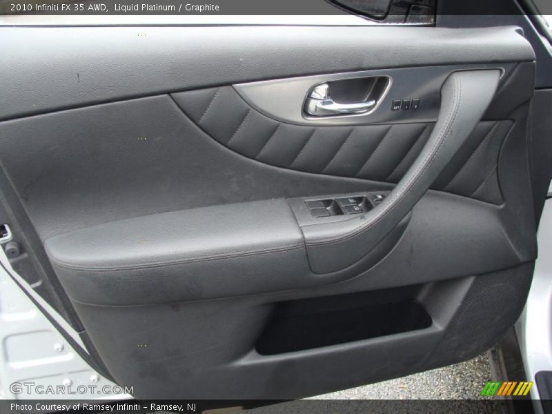 Door Panel of 2010 FX 35 AWD